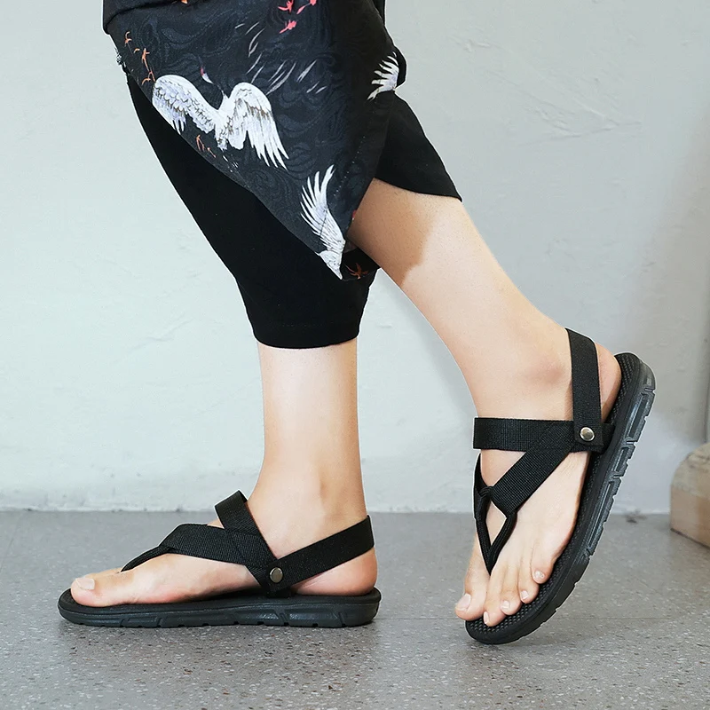 

Summer Mens Slip On Beach Casual Slingbacks Clip Toe Thong Sandals New Shoes