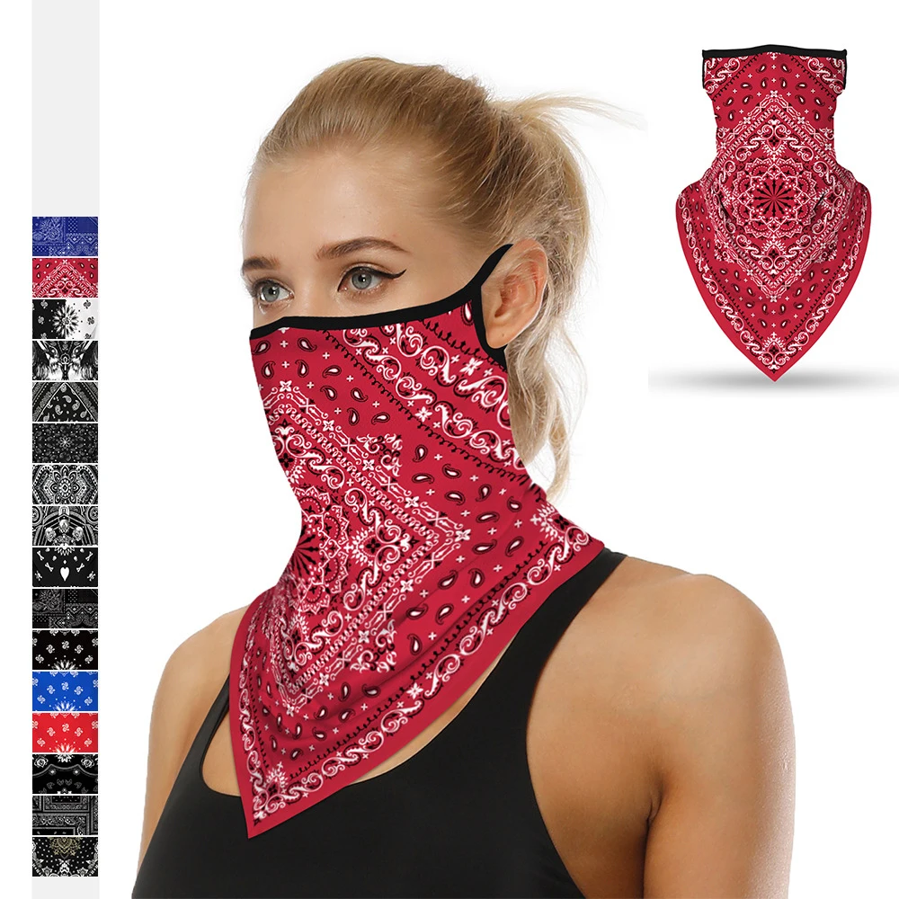 

Fashion Windproof Men Women Head Face Neck Earloop Sunshade Tube Bandana Scarf Sports Headwear Scarf Dustproof Outdoor Fishing