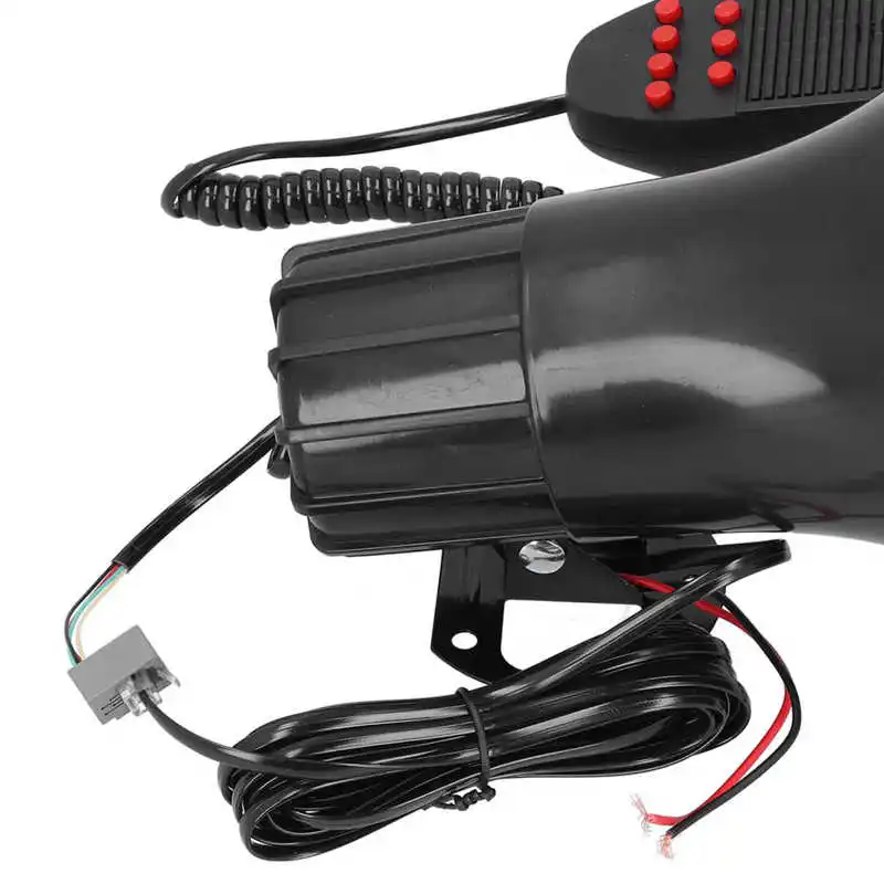 

Auto Accessories Car Air Horn 12V 50W 115db Car Horn with PA Mic 7-Sound Emergency Warning Alarm Fire Siren for Car Truck