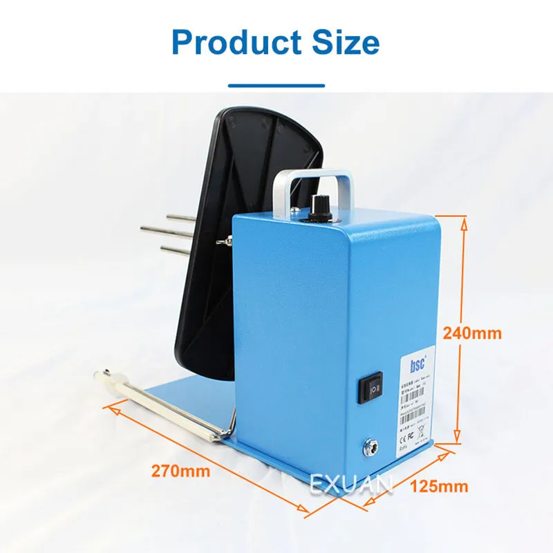 BSC X6 Многоцелевой Автоматический перематыватель тег вокруг кормушка для намотки