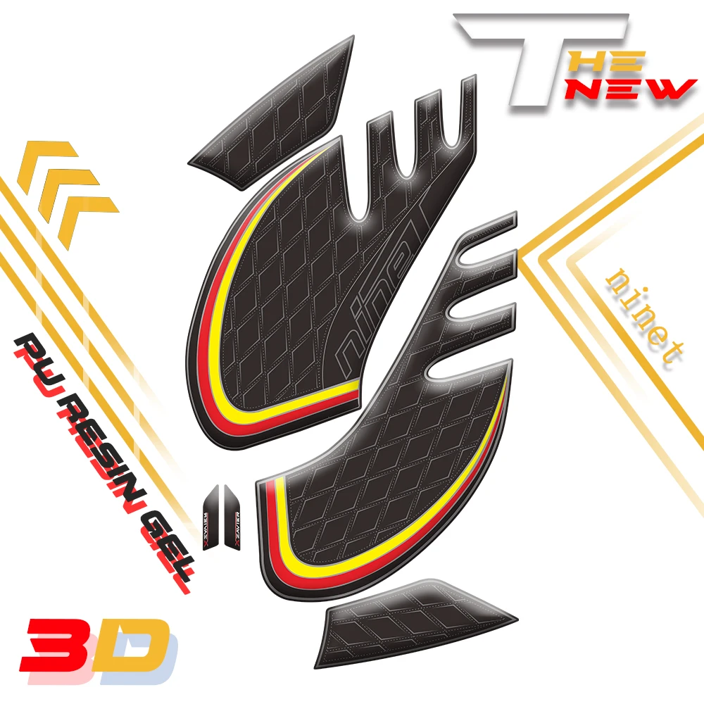 Светоотражающий 3D гелевый передний бак наклейка обтекатель цифровая доска