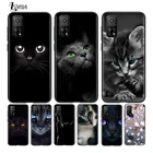 Чехол для телефона Xiaomi Mi Poco F1 F2 X2 X3 M2 M3 Pro NFC 10T A2 Pro Lite Mix 3 6 5 Play, черный кошачий глаз