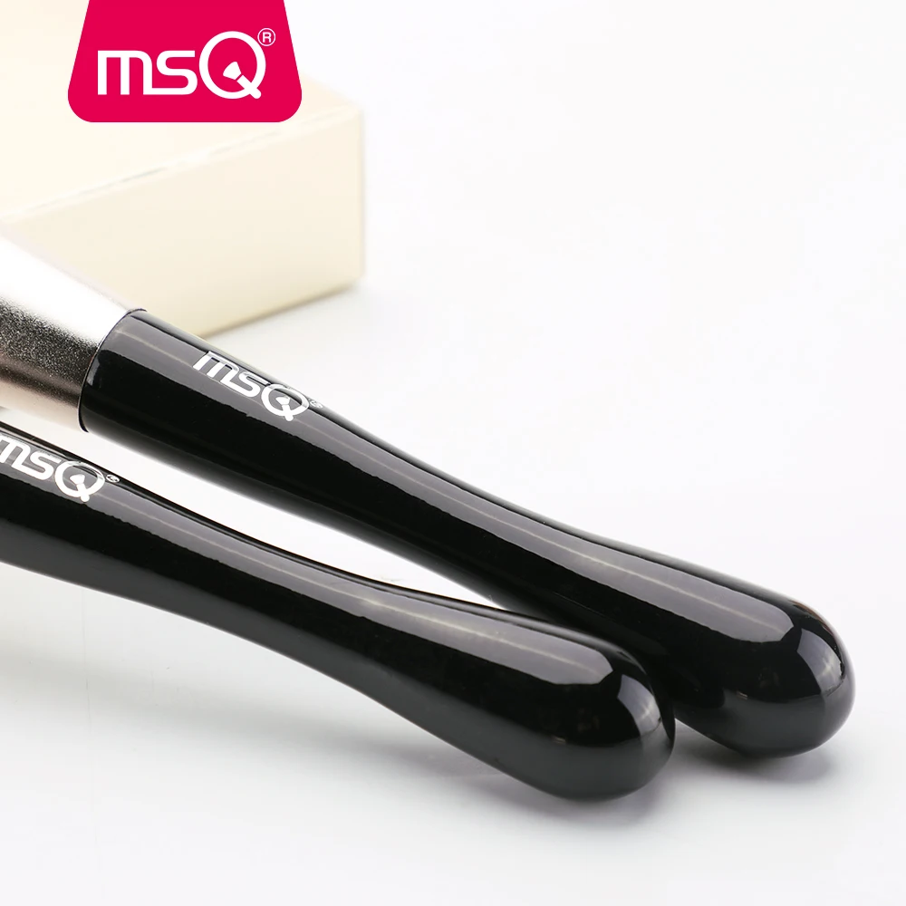 MSQ набор кистей для макияжа 12 шт. мягкие синтетические волосы основа