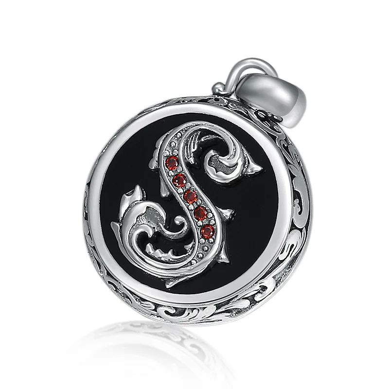 Real 100% 925 Sterling Silver Inlaid Natural Stone Necklace Pendant Fashion Jewelry making 2019 Men Women Thai silver | Украшения и