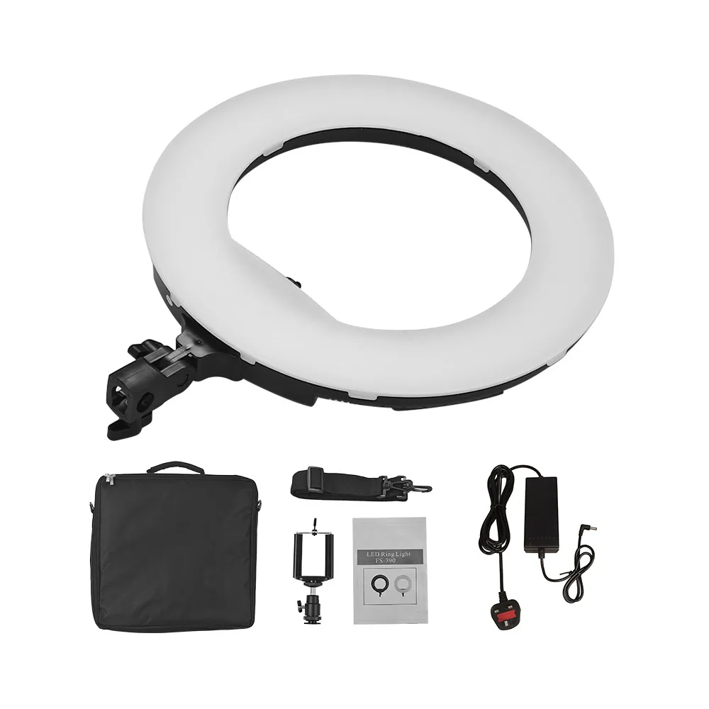 

Camera Photo Studio Phone Video Light 38W 192PCS LED Ring Light 3200K to 5500K Photography Dimmable Ring Lamp Selfie Light