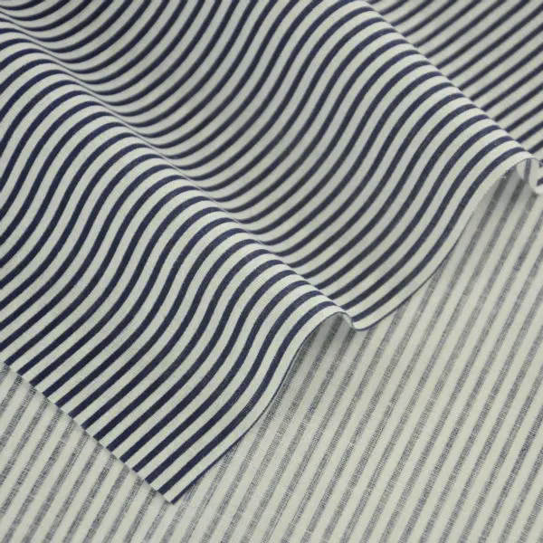 Хлопковая ткань шитье в розово белую полоску Печатный Текстиль для кукол поделок