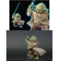 hasbro star wars master yoda dolls with sword cartoon the force awakens action figures toys model collection for kids gift new