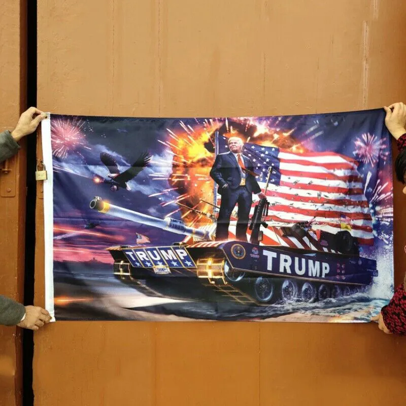 Make America Great Again Дональд флаг "Трамп" Танк 3x5 футов для President USA 4YANG