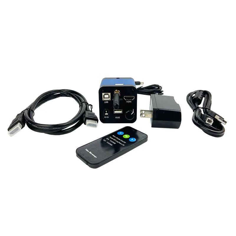 1080P 36MP HDMI USB WIFI промышленный видеомикроскоп камера C-mount TF видеомагнитофон ИК-пульт