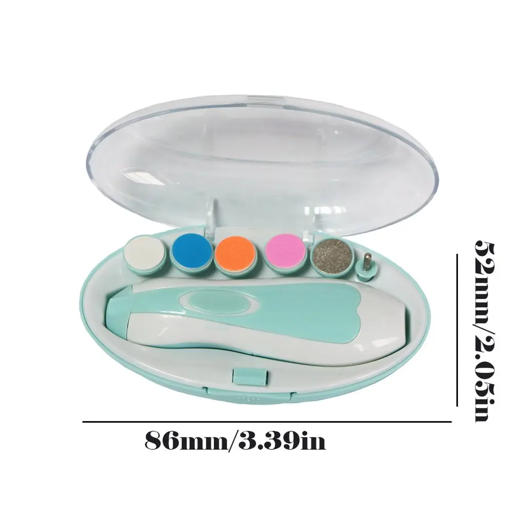 

Multifunctional Portable Baby Safety Armor Manicure Set Electric Armor Children Portable Nail Polisher 2019