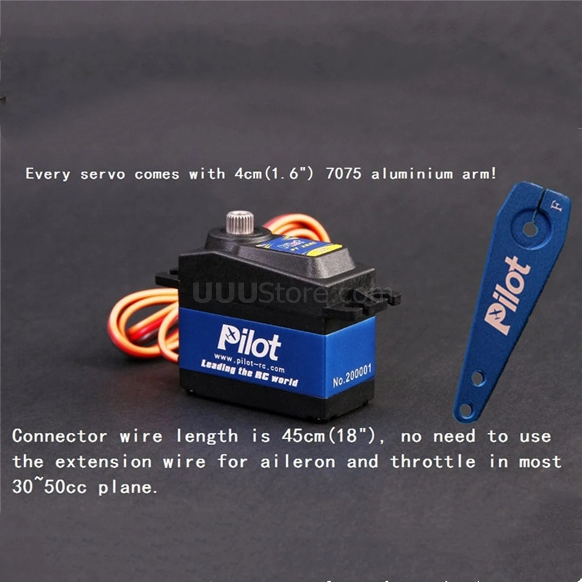 Пилот PY 23AL высокий крутящий момент титановый передаточный механизм цифровой