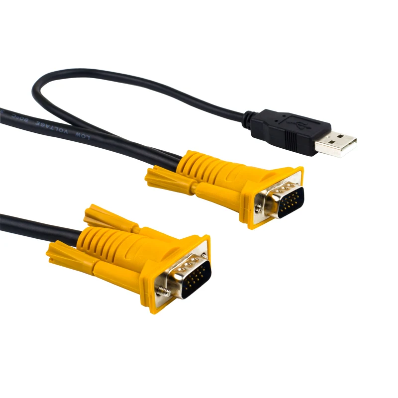 2 порта USB2.0 kvm переключатель с ручным управлением ПК узла 1 комплектом USB