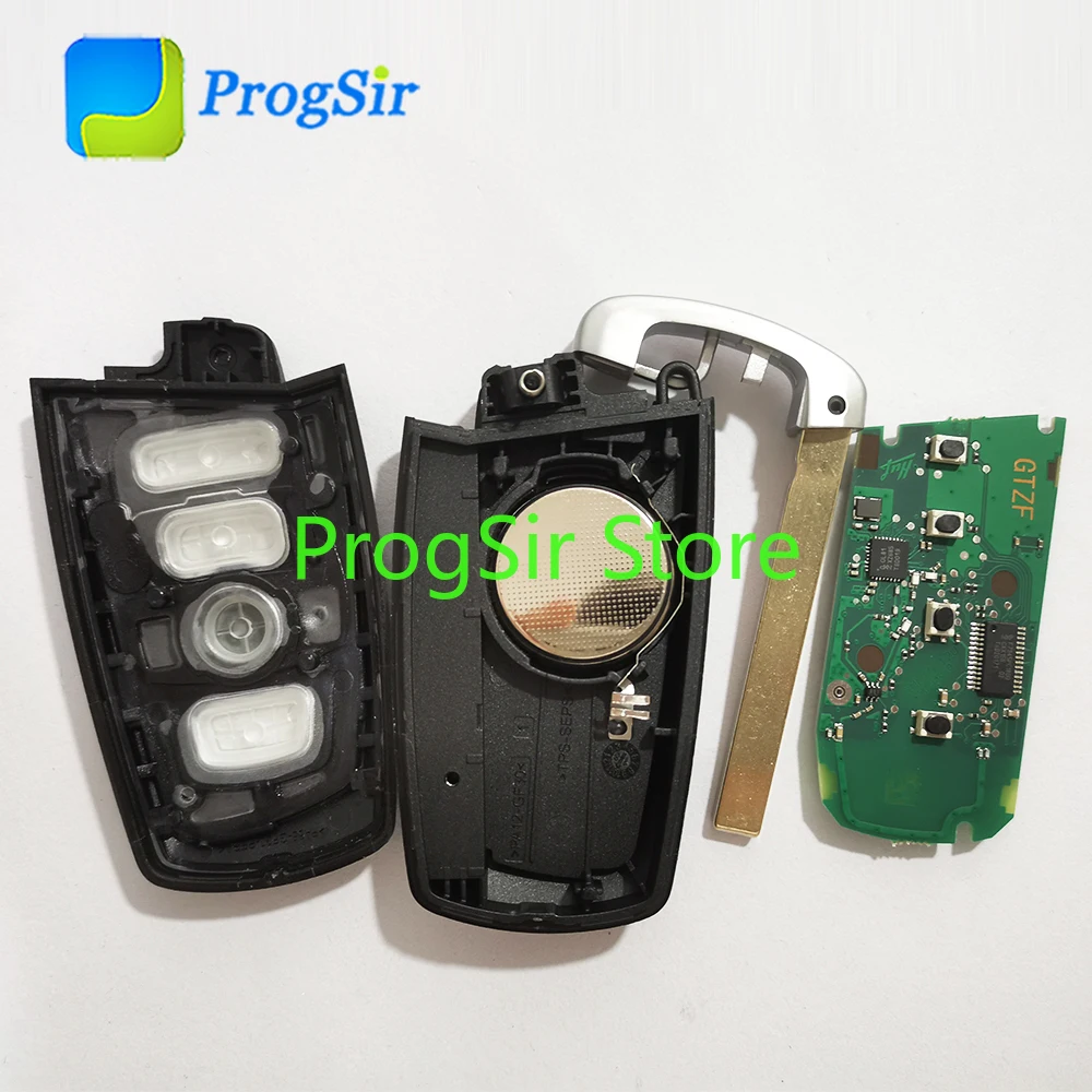 4 кнопки смарт пульт дистанционного управления Управление для BMW CAS4 + EWS5 FEM BDC f