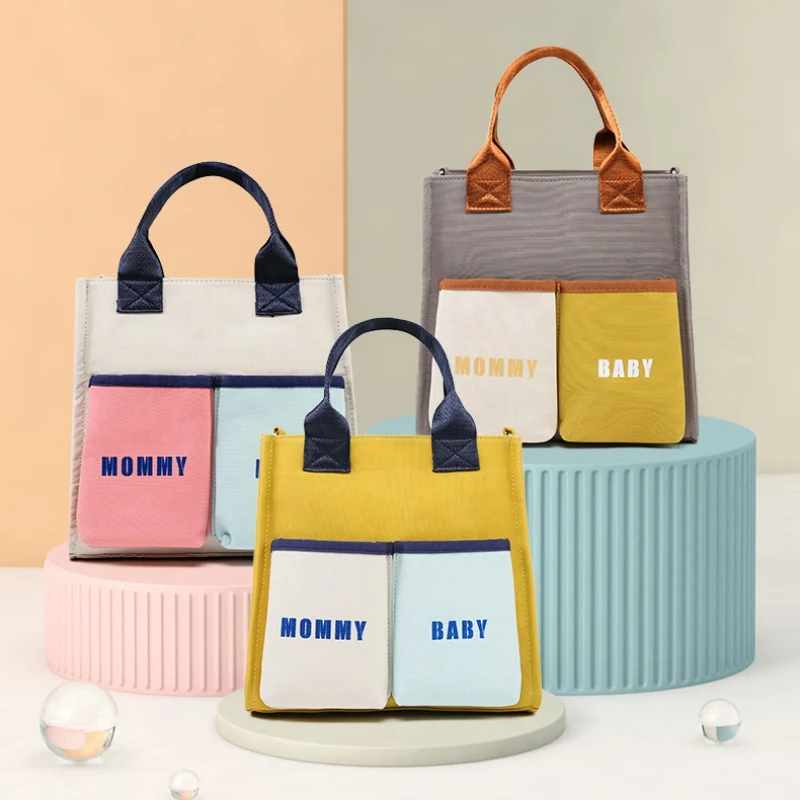 

Baby Tote Bag For Mothers Nappy Diaper Bag Storage Organizer Women's Shoulder Messenger Bag