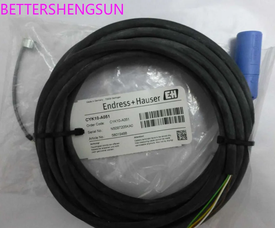 

Electrode cable CYK10-A051 5 meters PH electrode cable CYK10-A101 10 meters