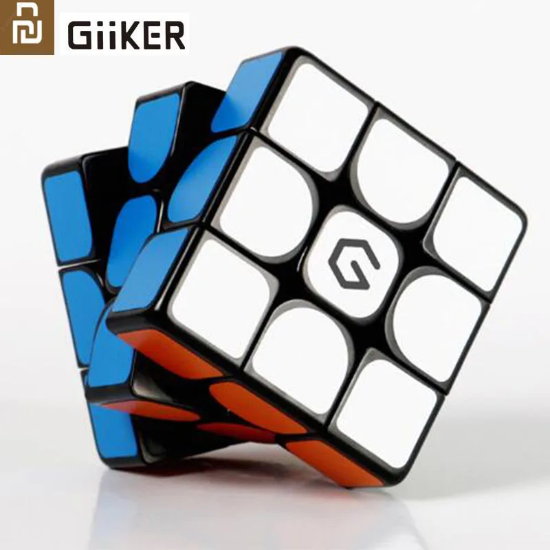 Магнитный куб Youpin Giiker M3 3x3x3 яркого цвета квадратный магический головоломка