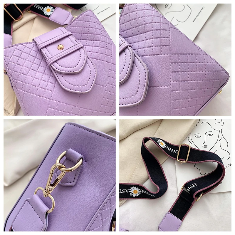 Мини-Сумки из искусственной кожи Модные Lingge сумки через плечо для женщин 2020 новые