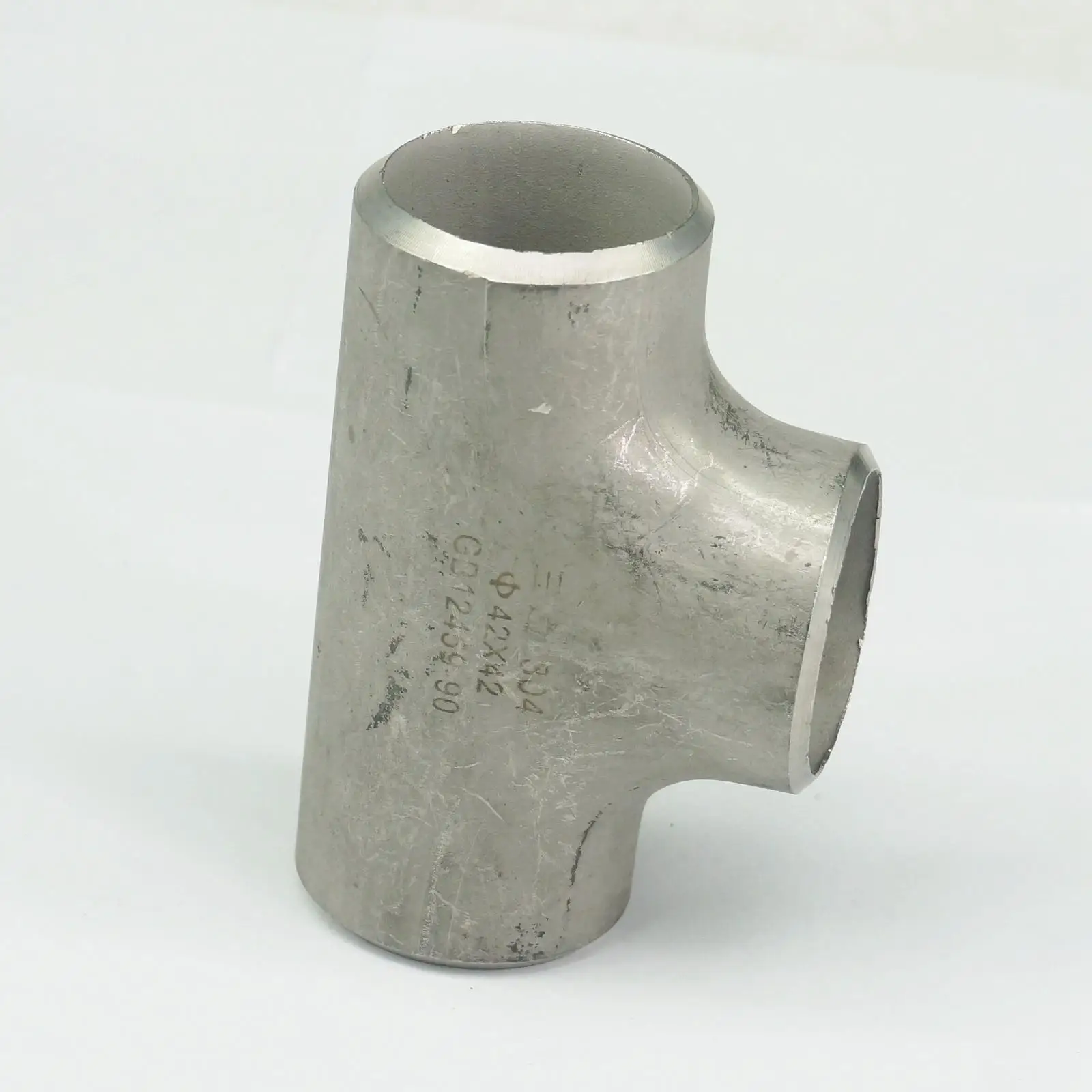 48x3mm O/DxThickness 304 Stainless Steel Equal Tee 3 Way Butt Welded Pipe Fitting Water gas Oil | Обустройство дома
