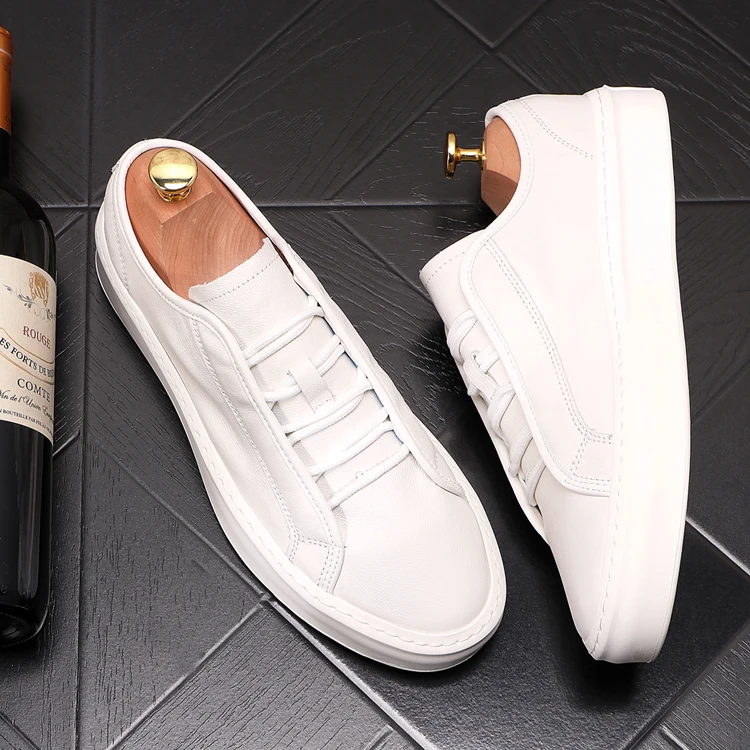 

T-162 Элитный бренд кроссовки высокого качества в стиле «граффити» высокой подошвой с дизайнерскими заклепками zapatillas hombre Для мужчин; Повседн...