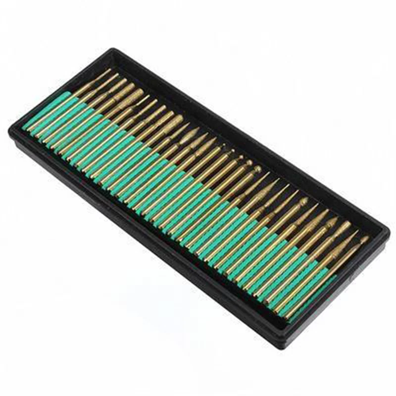 

30PCS/SET Diamond Grinding Head Emery Grinding Head Fine Sand Card Grinding Stone Material Jade Carving Polishing Peeled Tools