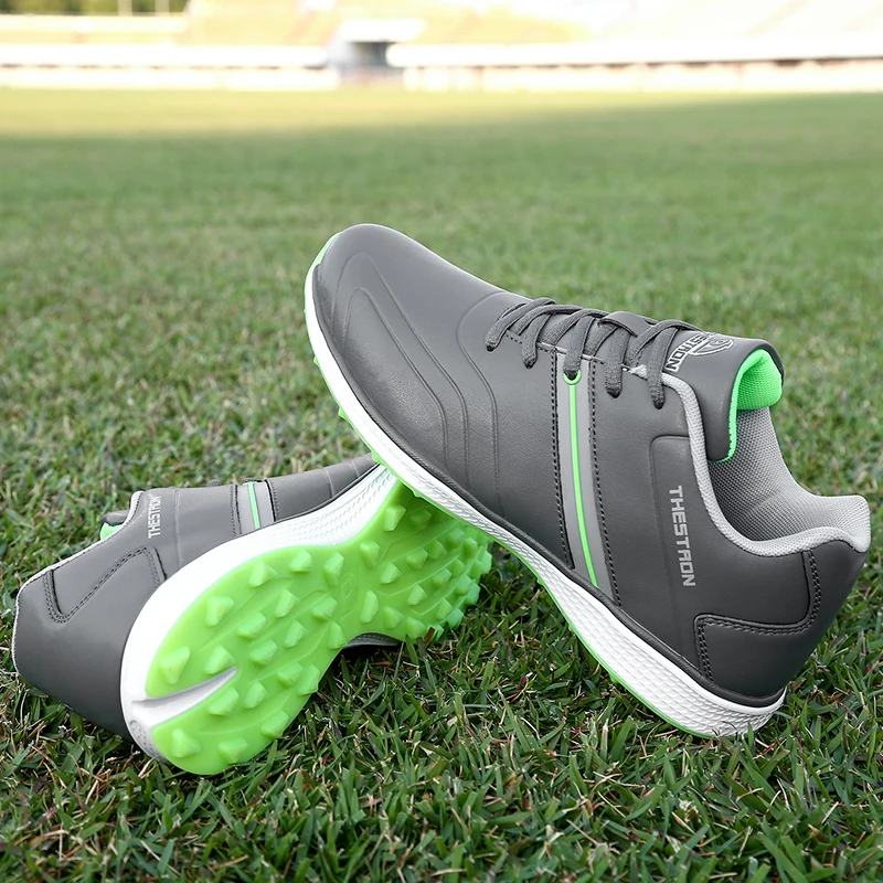 Новая обувь для игры в гольф Для мужчин Водонепроницаемый Гольф Кроссовки