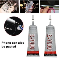 multi purpose b7000 transparent strong super glue adhesive suitable for jewelry rhinestone glass mobile phone shoes repair