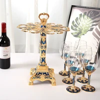 new european fashion creative retro wine glass rack wine glass rack set ktv bar home furnishings wine holder wine glass