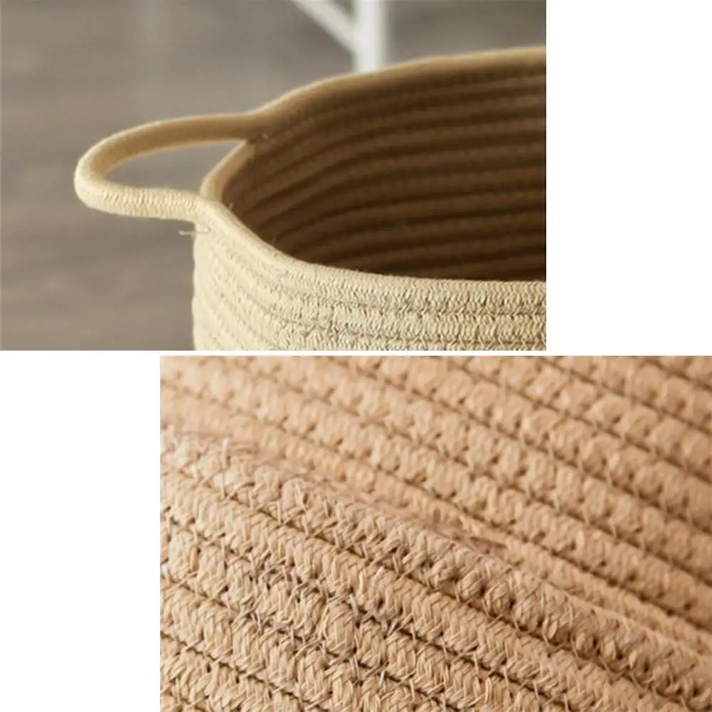 Nordic Стиль ручной корзина для белья складная домашнее хранилище Противоударная