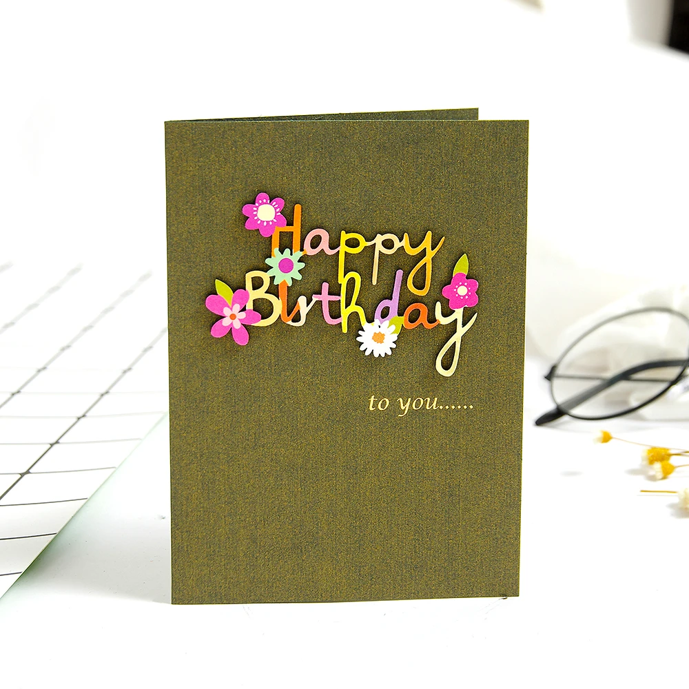 1 шт. картон дерево Сделай Сам День Святого Валентина пригласительный Декор