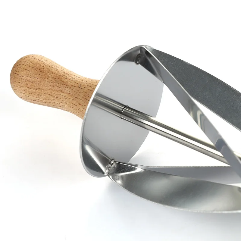 Рулетка из нержавеющей стали для изготовления Круассанов колесо хлеба нож теста