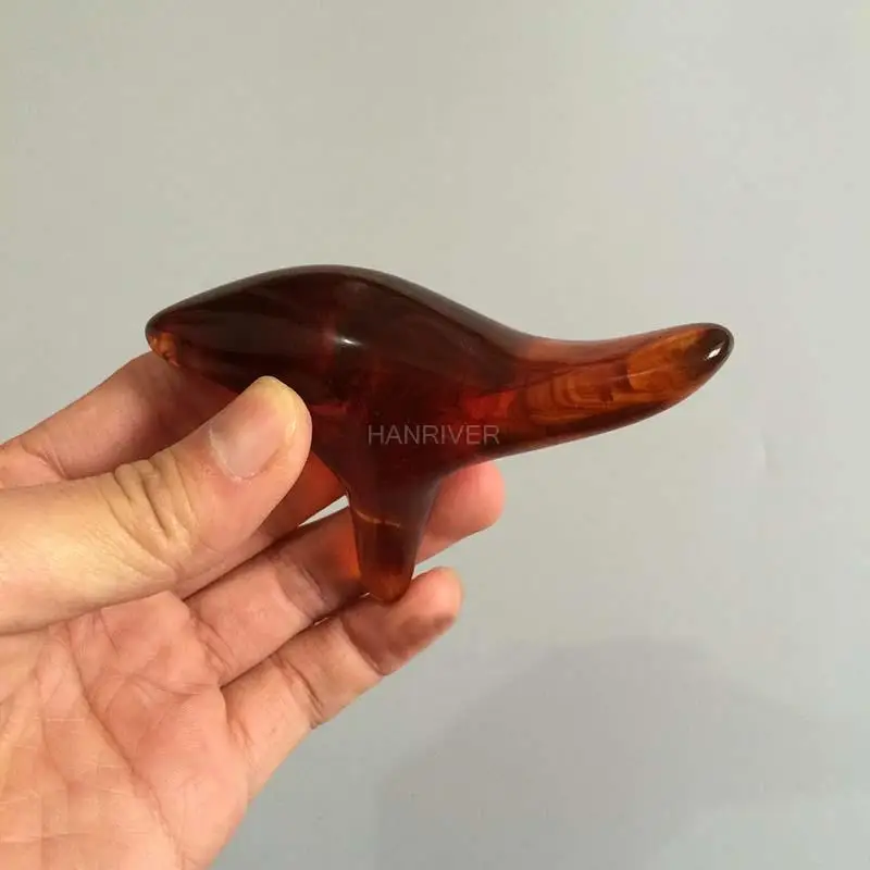 Смола пчелиный воск треугольный аппарат для массажа ступней point stick Янтарный