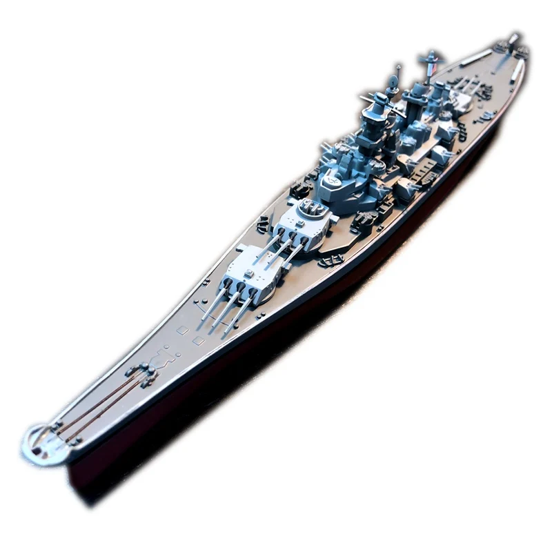 Новое специальное предложение литой металлический корабль USS Миссури украшение