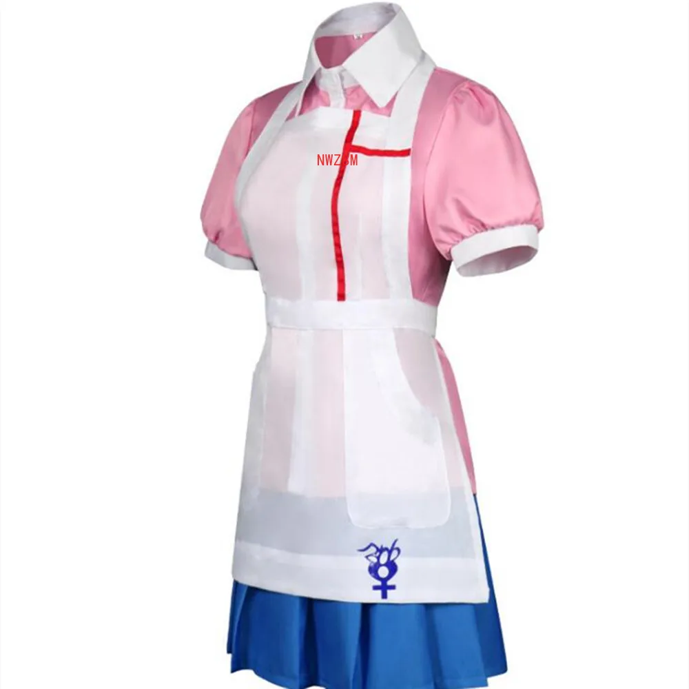 Аниме Danganronpa mitsukan Miki Косплей Костюм Униформа женское платье |