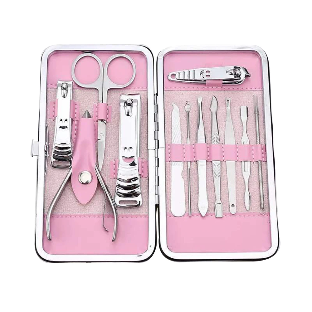 

Набор для маникюра из нержавеющей стали, 12 шт./набор