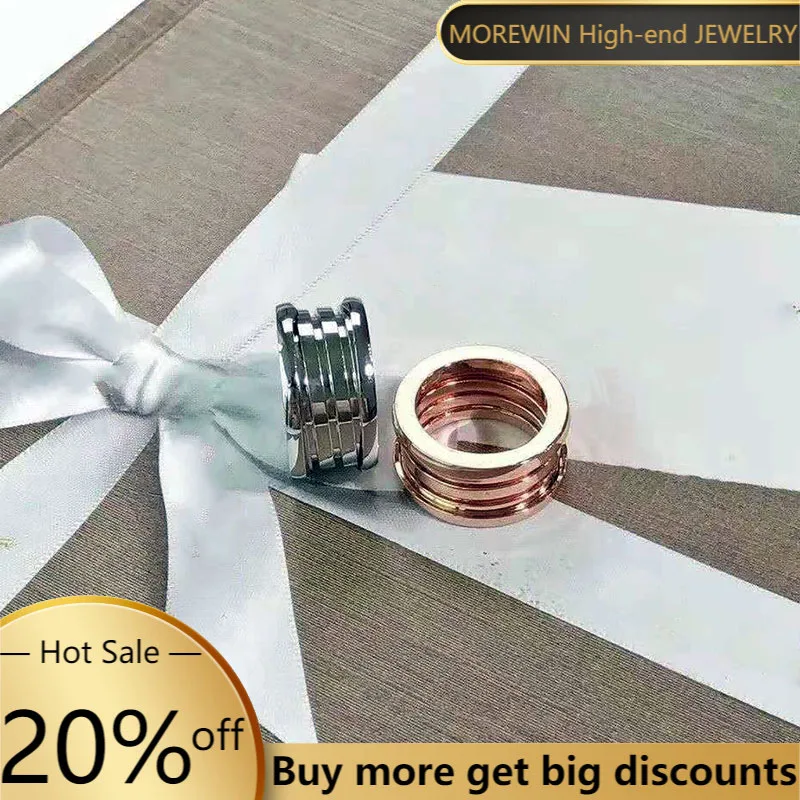 

2022 пружинное кольцо из титановой стали от известного бренда мужское и Женское Обручальное Кольцо высококачественное роскошное ювелирное и...
