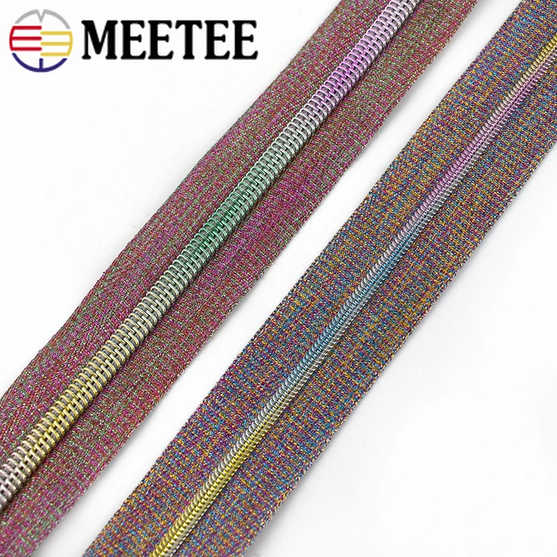 Meetee 2/5 метров цветной 3 #5 # нейлон застежки-молнии для шитья Сделай Сам молния