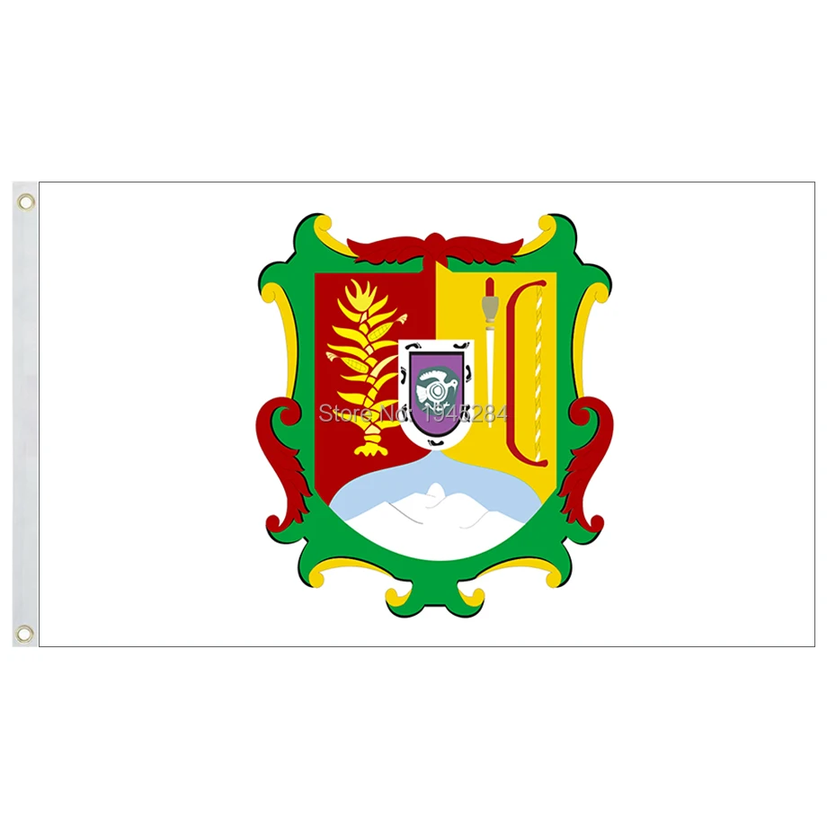 Флаг Штата Мексики Наярит флаг штата полиэфир 3x5 футов 90x150 см