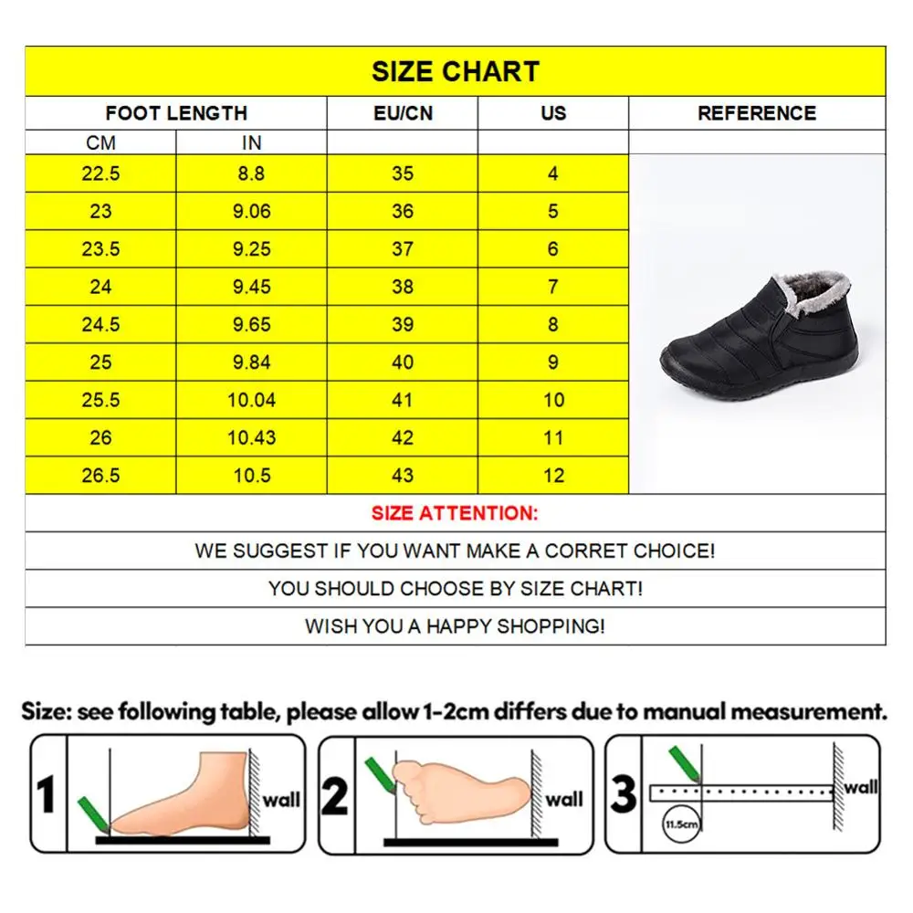 Meijuner Cotton Shoes Warm Non-Slip Lazy Leisure Lightweight Waterproof Umbrella Cloth Flat Casual Ultralight Shoes