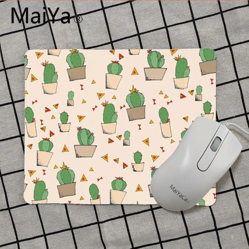 Maiya высокое качество летние суккулентные растения кактус ноутбук коврик для мыши