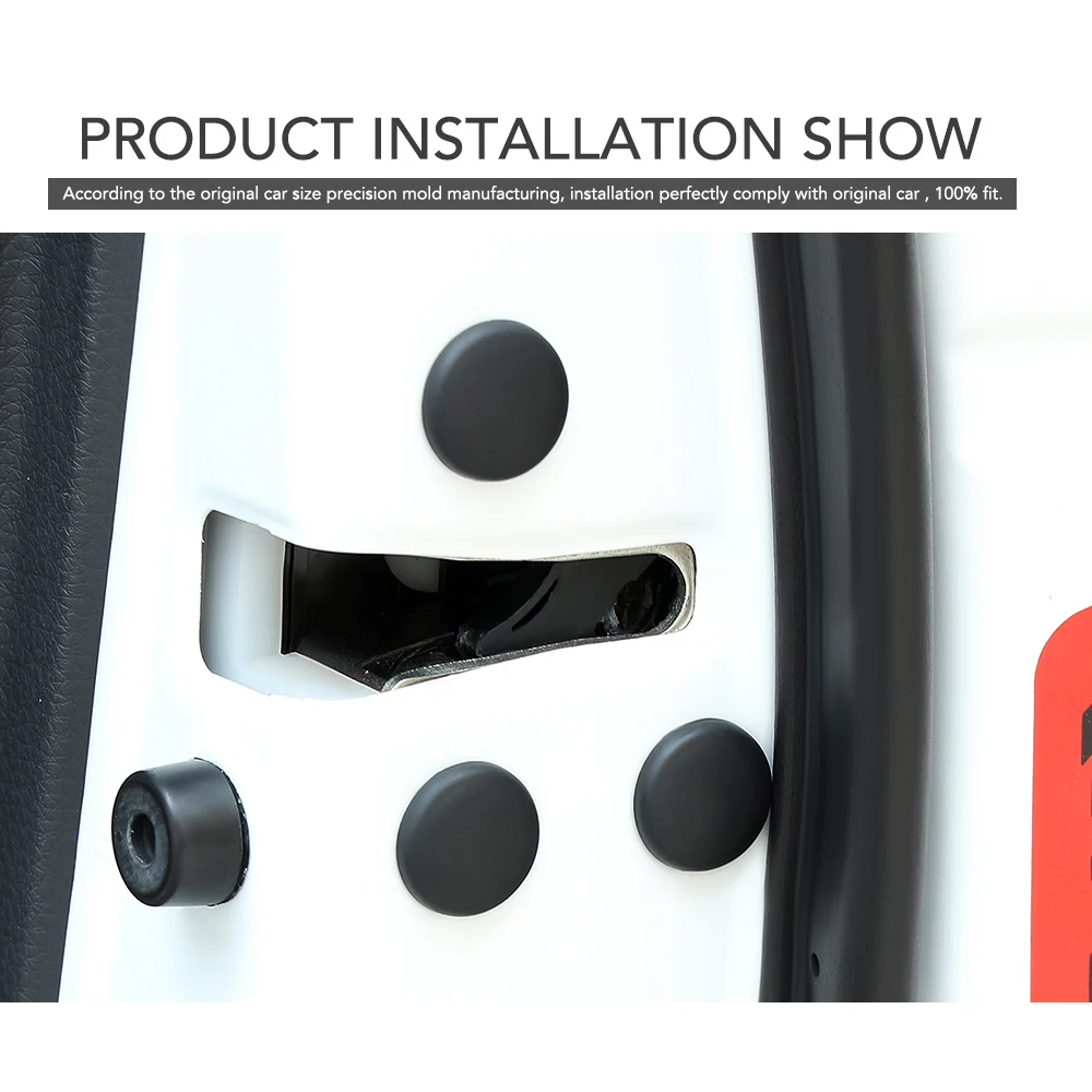 12 шт. защитный винт для автомобильного дверного замка крышка-наклейка всех