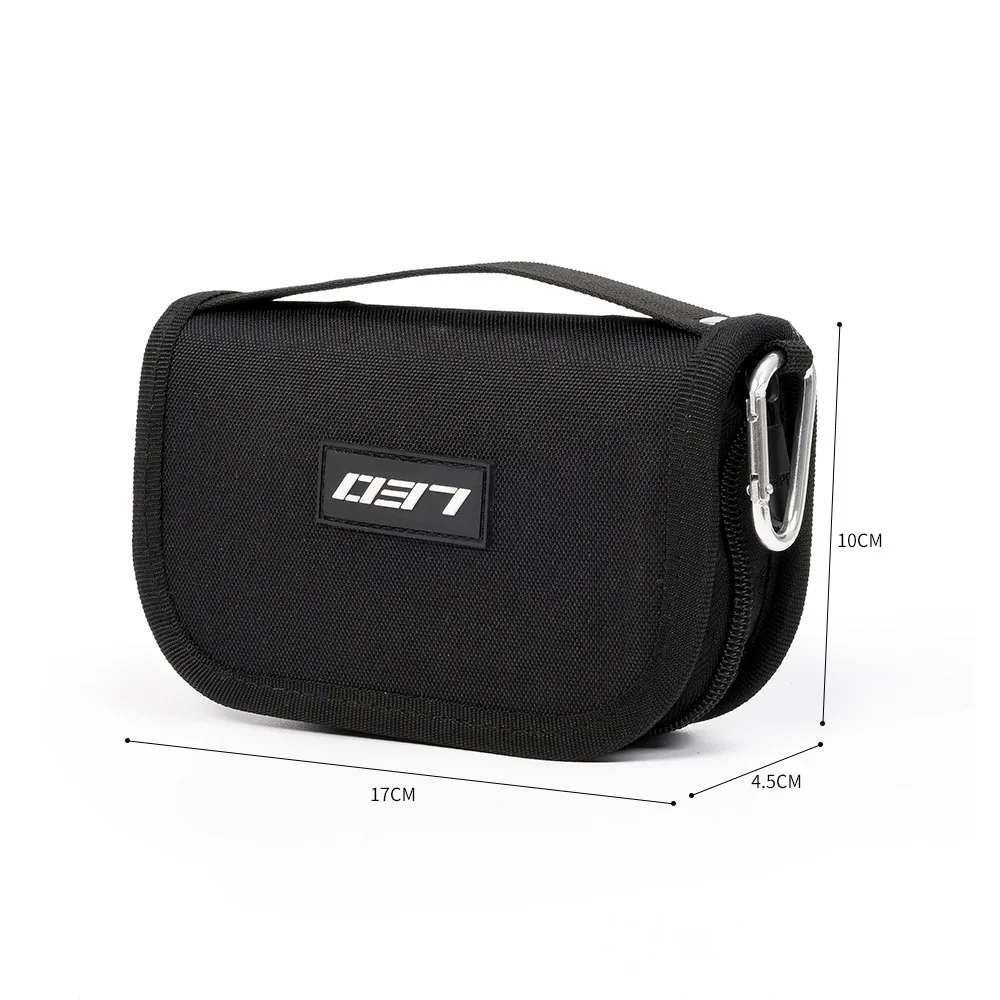 Портативная Рыболовная Сумка холщовая на молнии с блестками | Спорт и