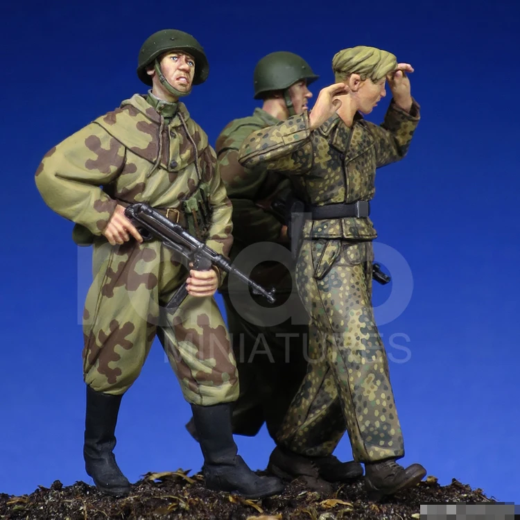1/35 советский солдат WW2 смоляная модель солдата GK военные темы разобранный и