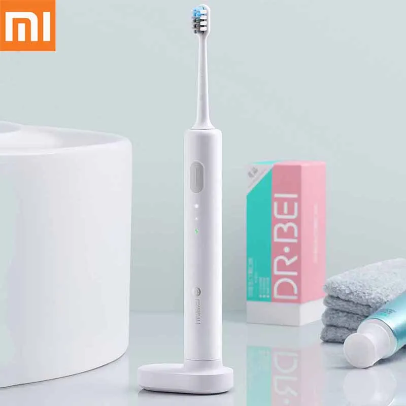 Xiaomi Mijia sonic электрическая зубная щетка Ультра звуковая отбеливание зубов Вибратор Беспроводная гигиена полости рта зубная щетка для взрослых