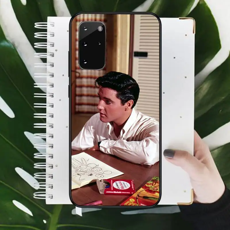 

Elvis Presley Kiss American singer Phone Cases For Samsung galaxy S 9 10 20 A 10 21 30 31 40 50 51 71 s note 20 j 4 2018 plus