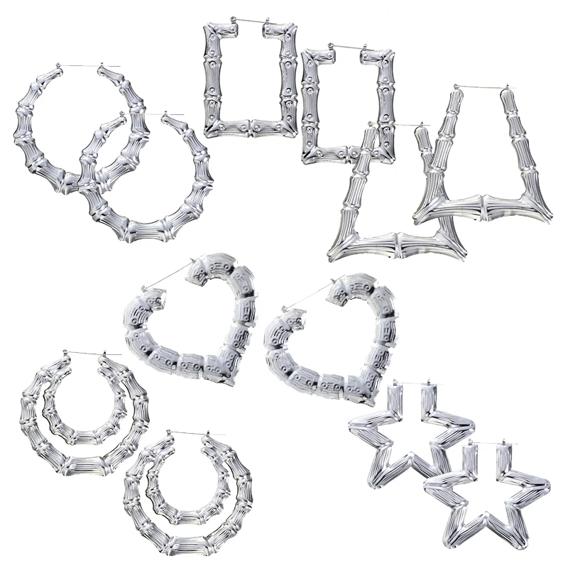 ZRM (можно смешать товар) 20 пара/лот оптовая продажа женские Бамбуковые серьги с