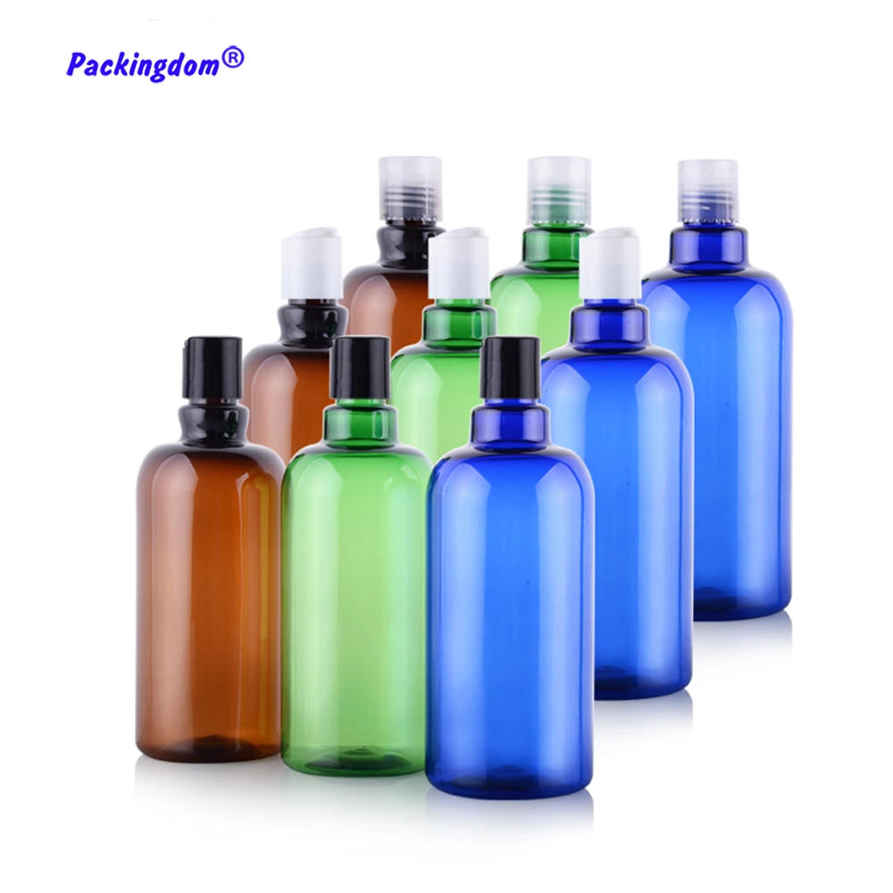 10 шт. пустая бутылка для шампуня диск верхнего Кепки Пластик большой агород ПЭТ геля и лосьона душа бутылки