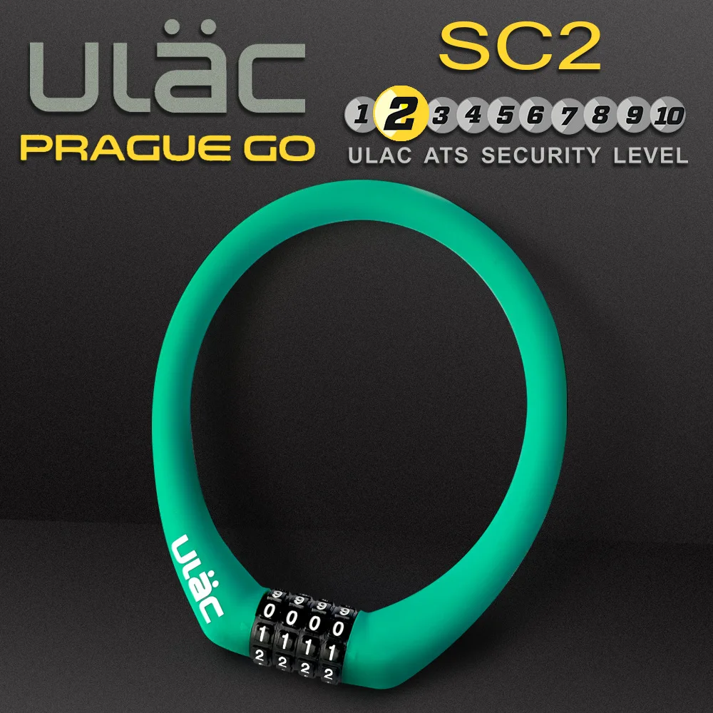 

Мини-замок для велосипеда ULAC, силиконовый замок с кодом, цветной портативный замок, защита от кражи, для велосипеда