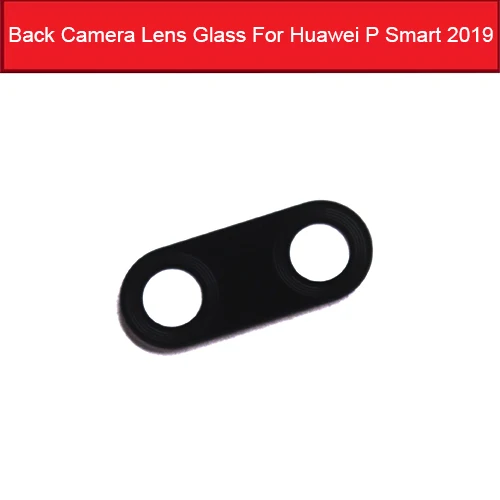 P Smart 2019 Задний объектив задней камеры для huawei P Smart Plus стеклянный объектив камеры с клейкой наклейкой запасные части - Цвет: P Smart 2019