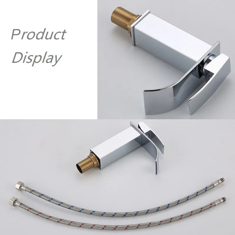 Смеситель TAICUTE водопад кран для раковины с одной ручкой горячей и холодной воды