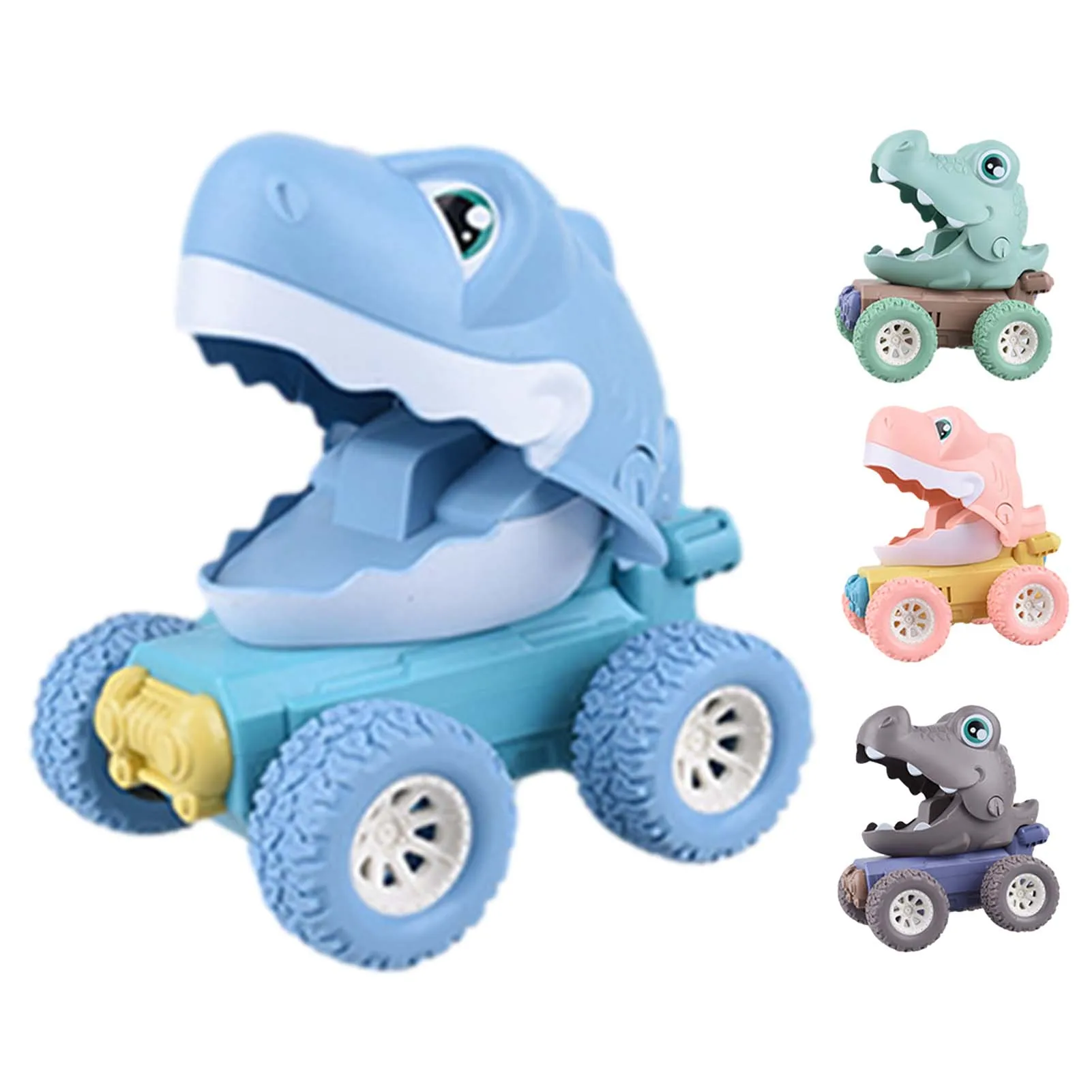 

Cute Pressing Inertial Sliding Baby Dinosaur Small Toys Random Color Cartoon Kindergarten For Children Gifts Kids Car Model Tool